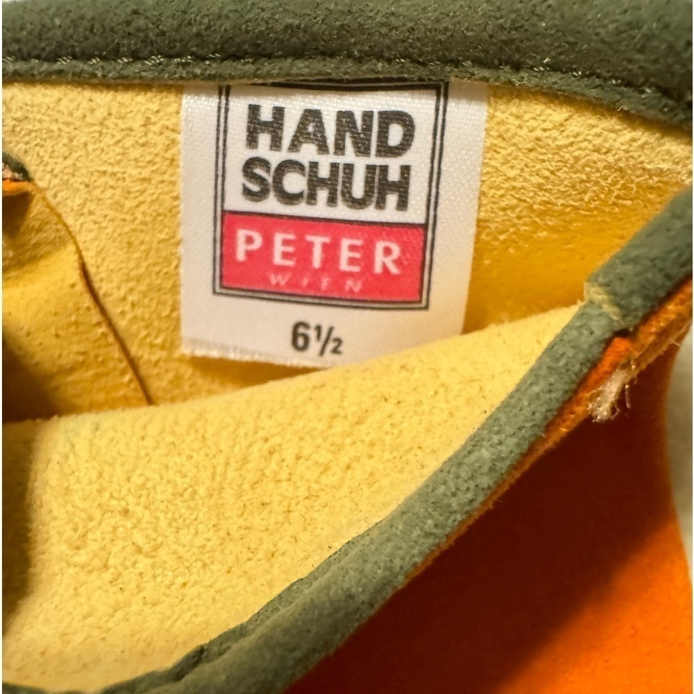 Handschuh Peter Wein Suede Gloves size 6.5 - Picture 4 of 5